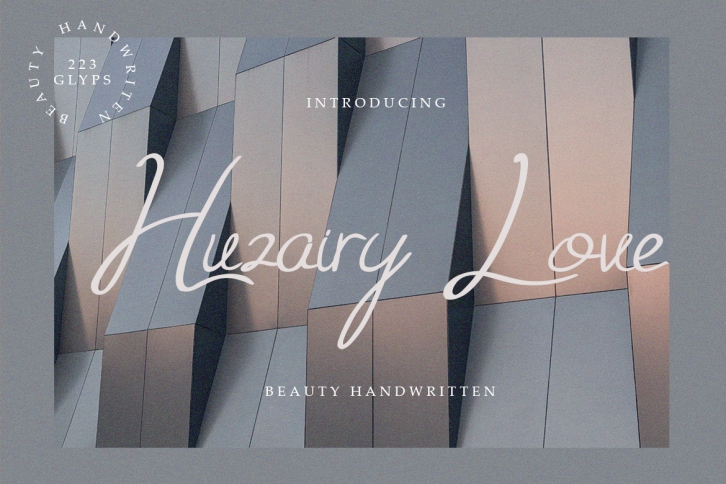 Huzairy Love Font Download