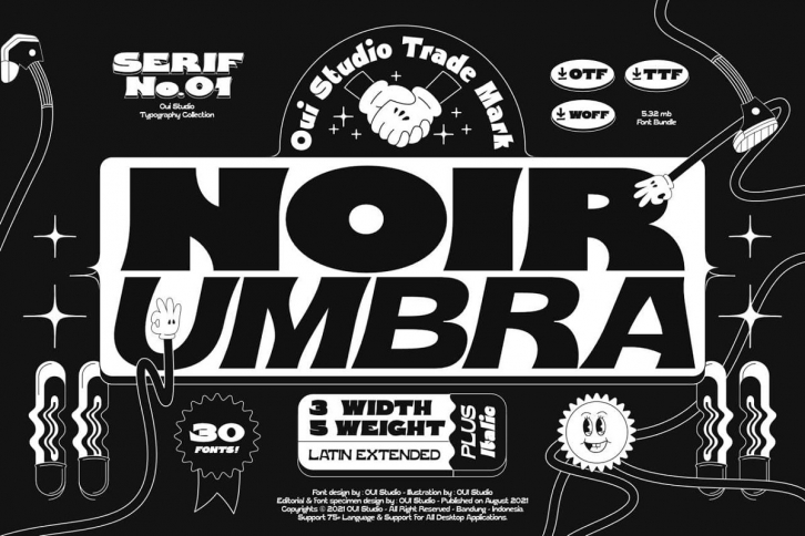 Noir Umbra Family Font Download