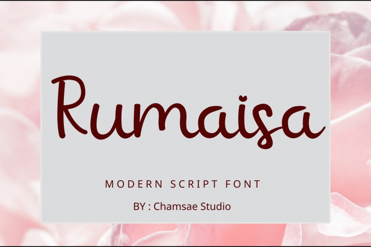 Rumaisa script Font Download