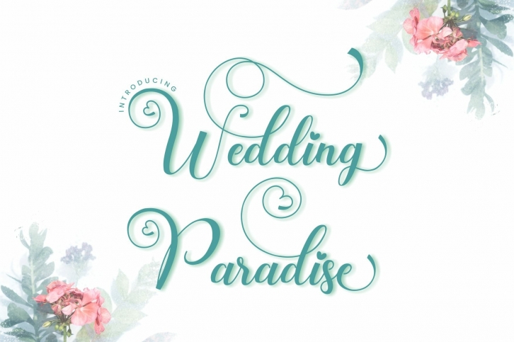 Wedding Paradise Font Download