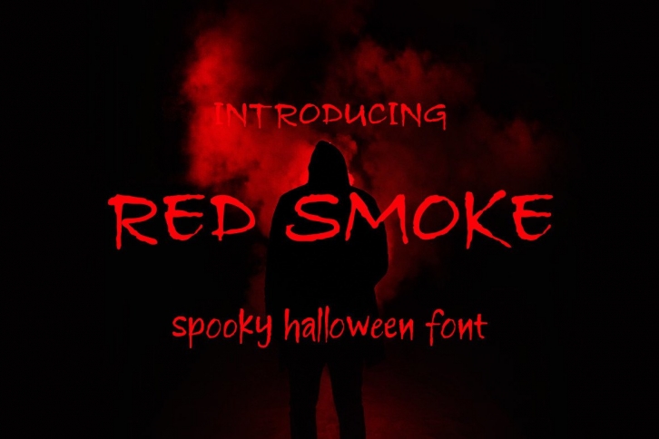 Red Smoke Font Download