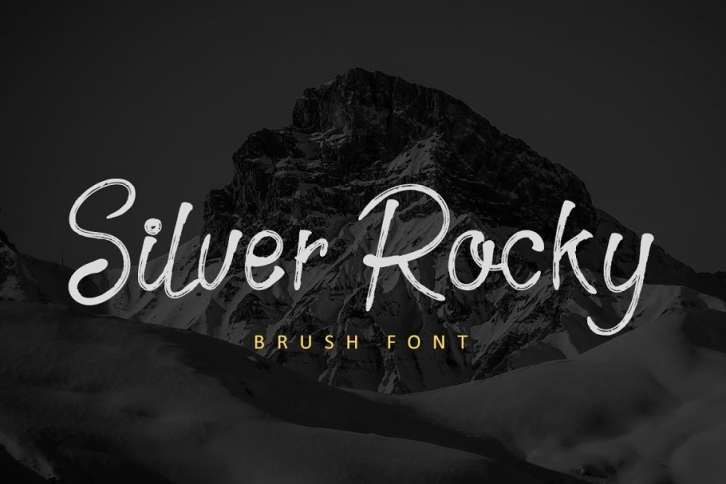 Silver Rocky Font Download
