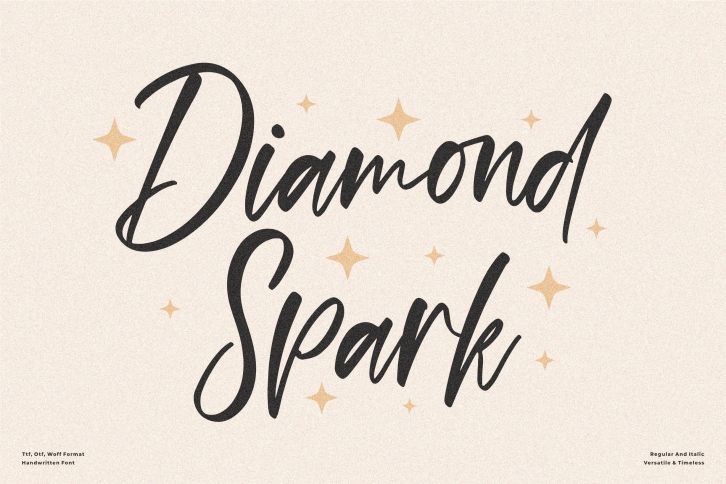 Diamond Spark Font Download