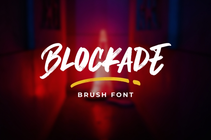 Blockade Font Download