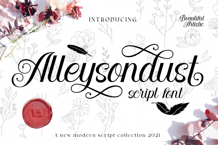 Allysondust Font Download