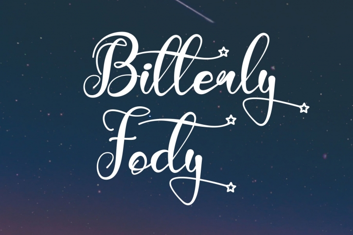 Bitterly Fody Font Download