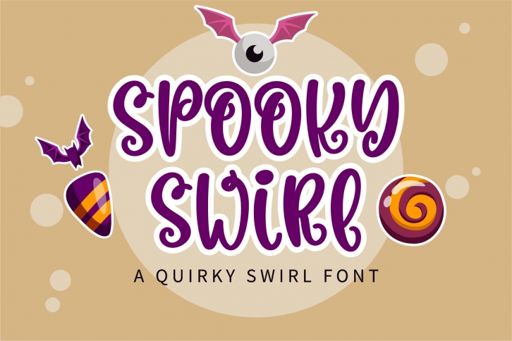 Spooky Swirl Font Download