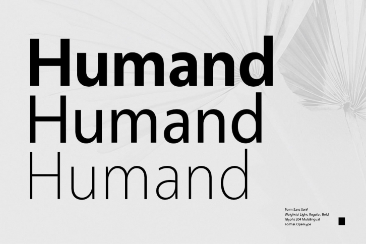 Humand Font Download