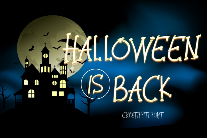 Halloween is Back Font Download