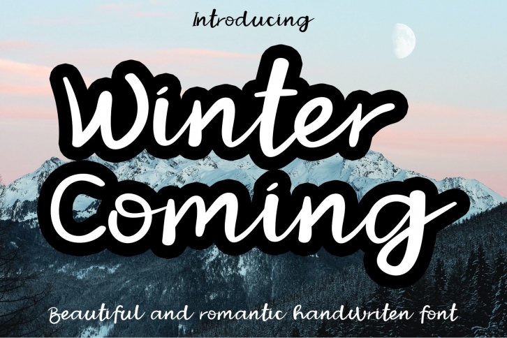 Winter Coming Font Download