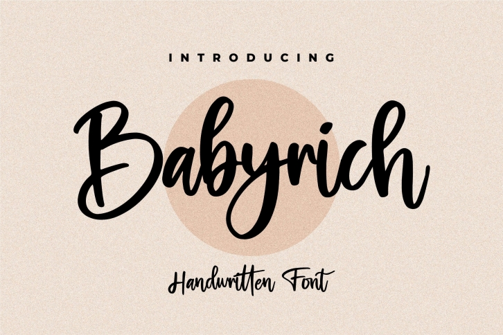 Babyrich Font Download