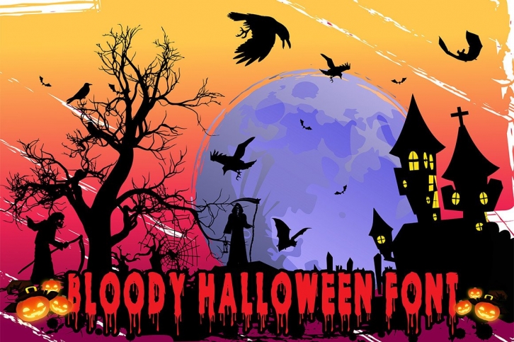 Bloody Halloween Font Download