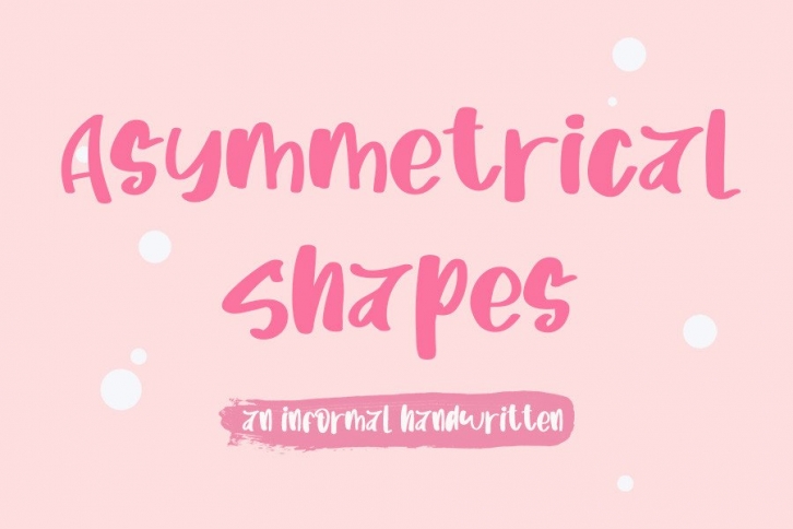 Asymetrical Shapes Font Download