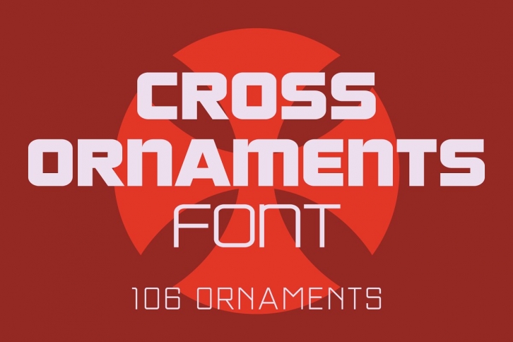 Cross Ornaments Font Download