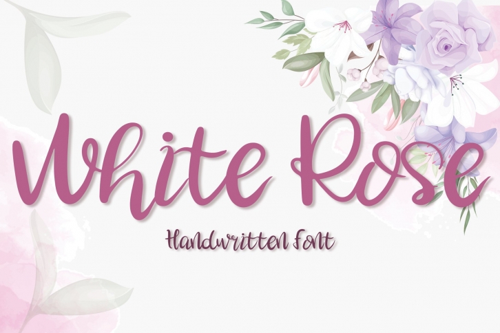 White Rose Font Download