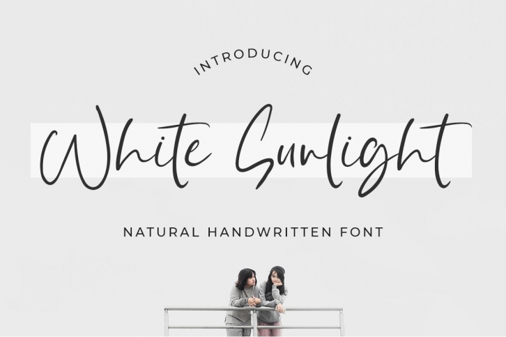 White Sunlight Font Download