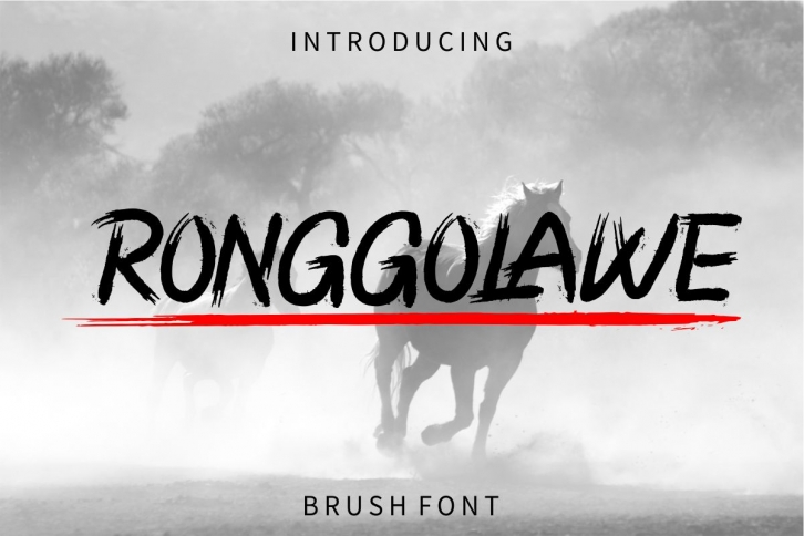 RONGGOLAWE Font Download