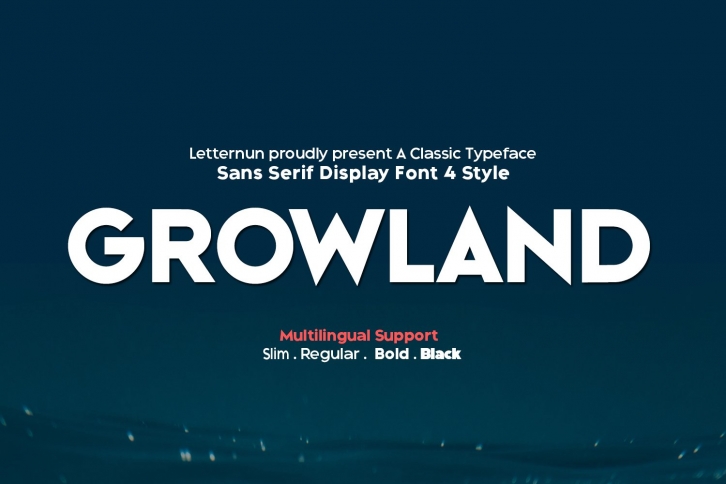 Growland Family Font Download