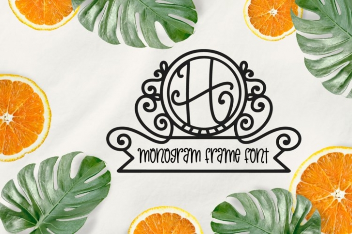 Monogram Frame Font Download