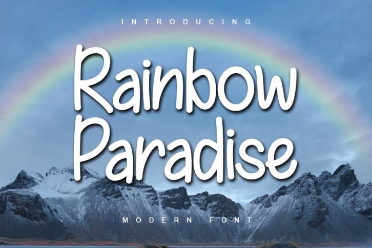 Rainbow Paradise Font Download