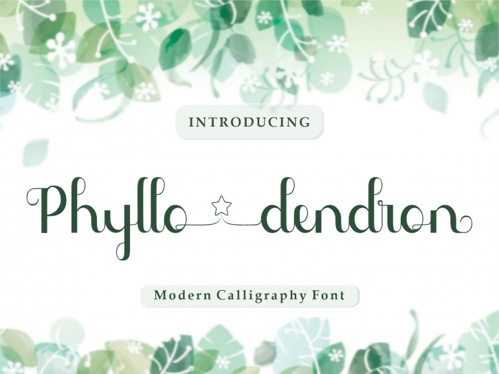 Phyllo Dendron Font Download