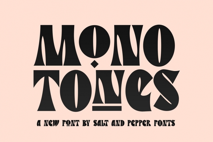 Monotones Font Download