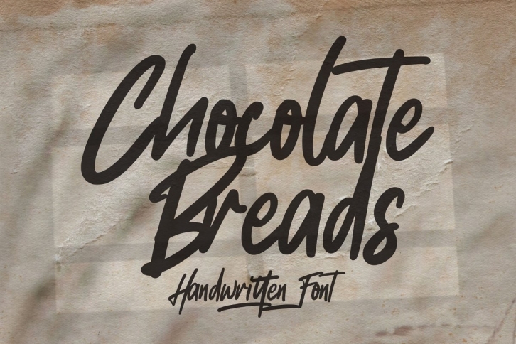 Chocolate Breads Handwritten Font Download