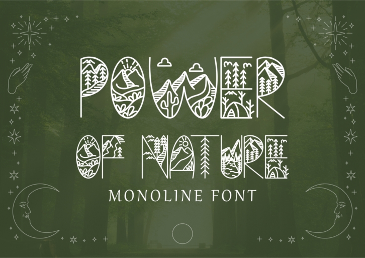 Power of Nature Font Download