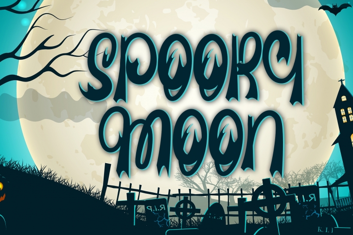 Spooky Moon Font Download