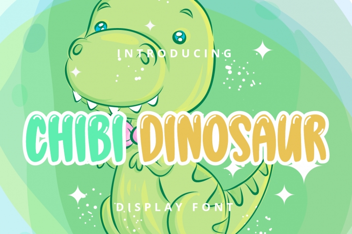 Chibi Dinosaur Font Download