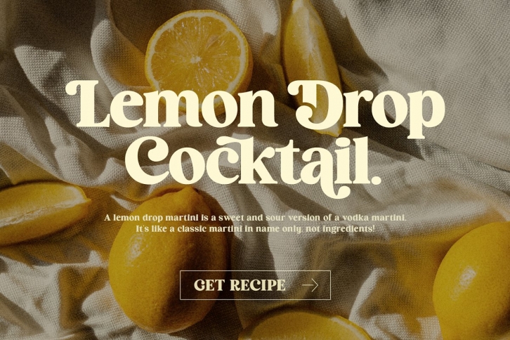 Cocktail Font Download