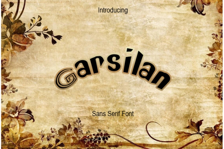 Garsilan Font Download