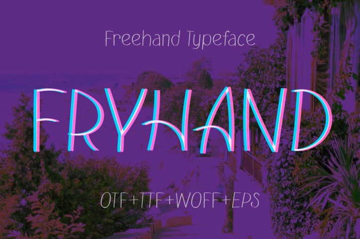 Fryhand sans serif Font Download