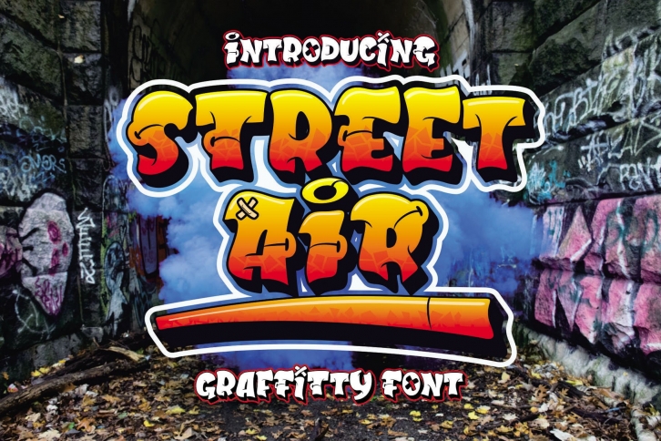 Street Air Graffiti Font Download