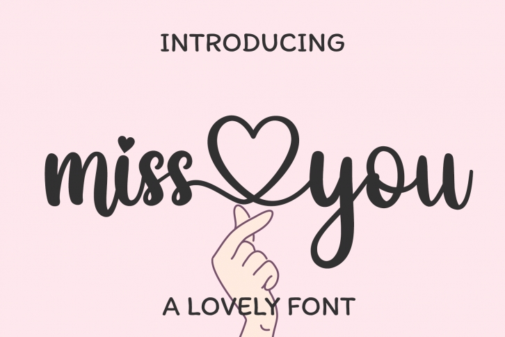 Miss You Font Download