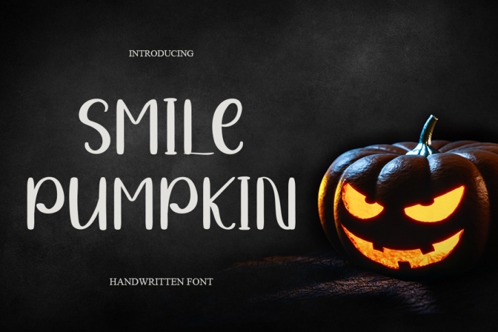 Smile Pumpkin Font Download