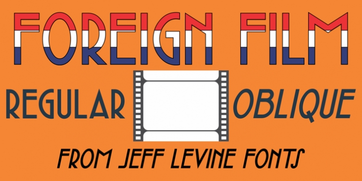 Foreign Film JNL Font Download