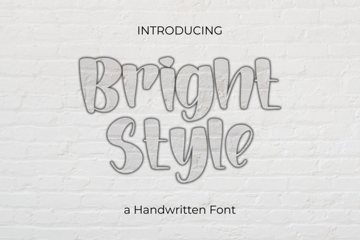 Bright Style Font Download