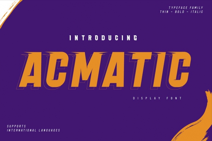 Acmatic Font Download
