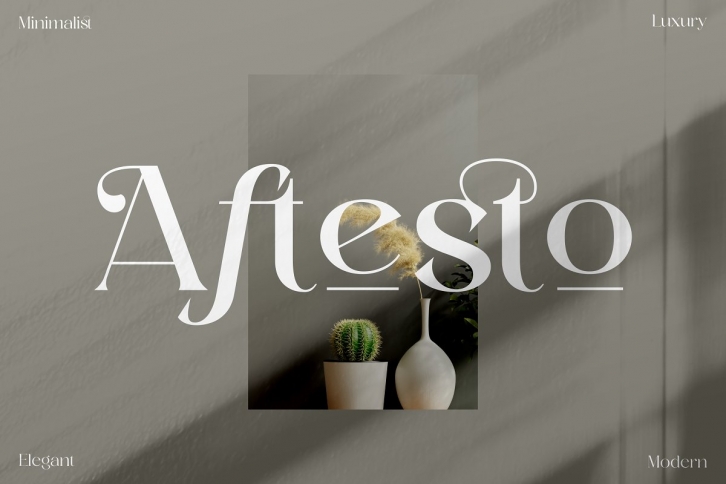 Aftesto Unique Serif Font Download