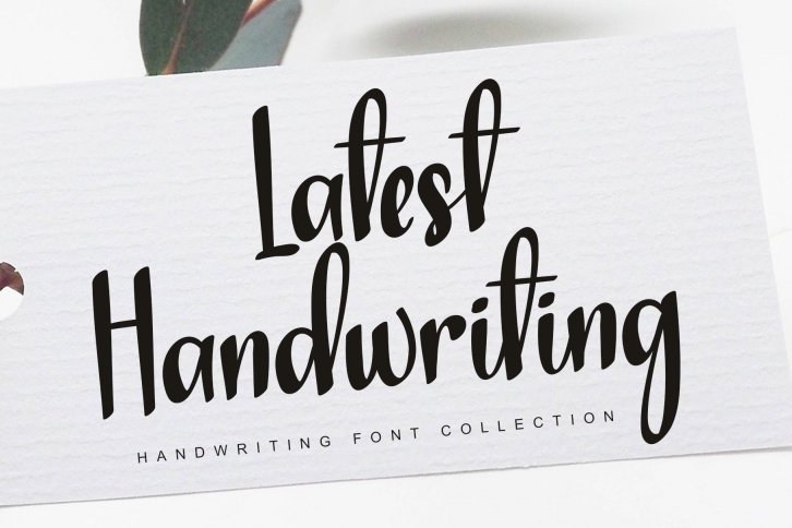 Latest Handwriting Font Download
