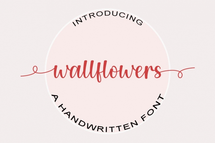 Wallflowers Font Download