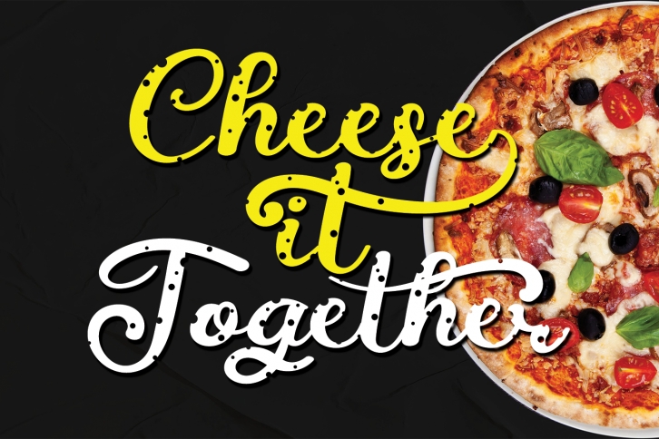 Cheese It Together Font Download