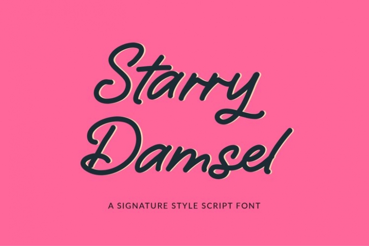 Starry Damsel Font Download