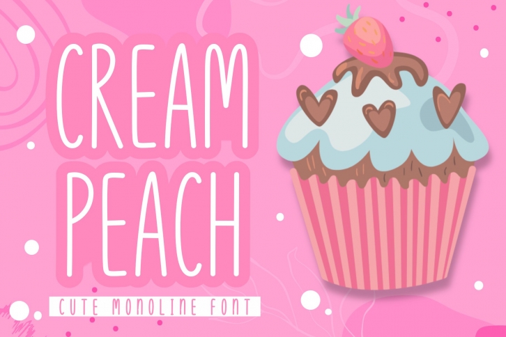 Cream Peach Font Download