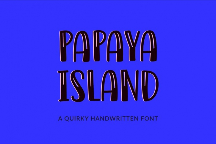 Papaya Island Font Download