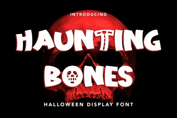 Haunting Bones Font Download