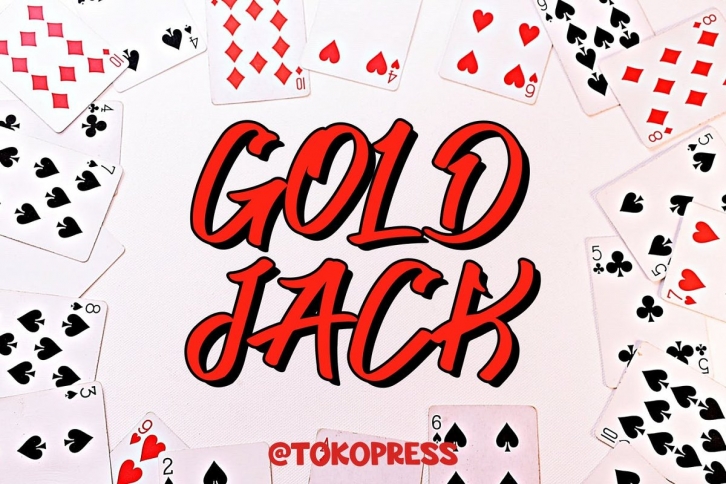 Gold Jack- Handwriting font Font Download