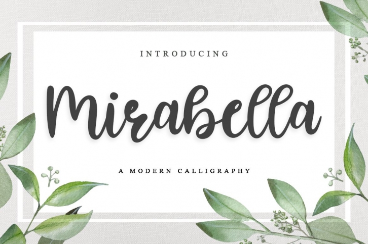 Mirabella Font Download