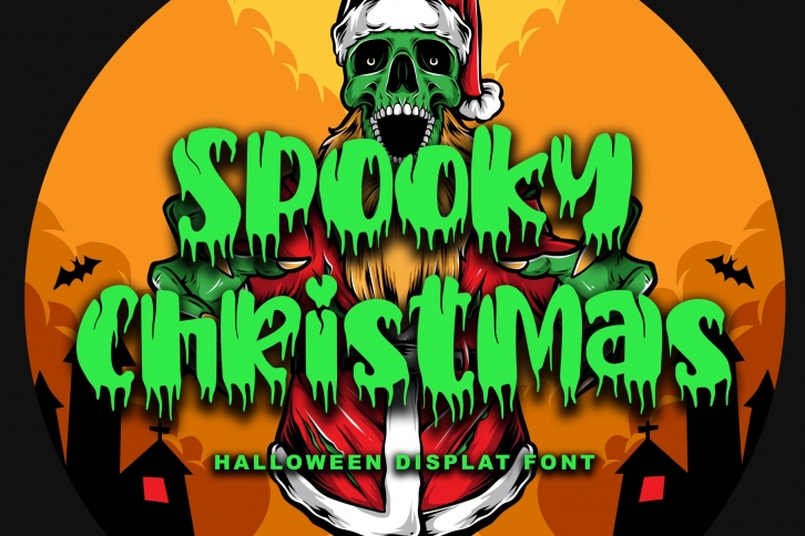 Spooky Christmas Font Download